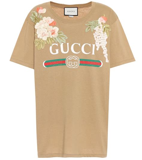 gucci brown tshirt|butterfly gucci shirt.